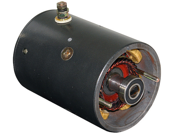 Buyers 1303600 12 Volt DC 4.5 Inch CCW Tang Shaft Sno-Way Snow Plow Replacement Motor