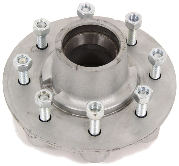 Dexter 8-231-50UC1 Complete GAL-DEX Hub Assembly - 8 on 6.5 - Fits 5.2K-7K Axles - 2.25 Inch Inner S