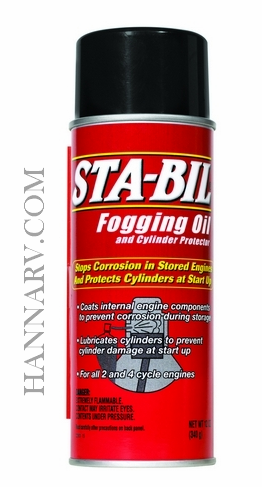 STA-BIL 22001 Fogging Oil and Cylinder Protector - 12 Ounce Can