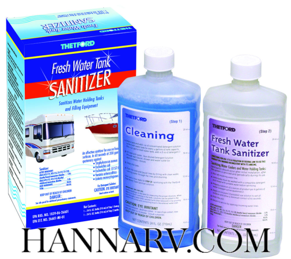 Thetford Corp RV Marine Fresh Water Sanitizer Kit 36662
