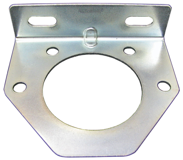 Pollak - 11-771 - Chrome Mounting Bracket for 11-720 Trailer Wiring Connector