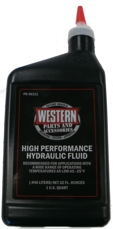 Western PN49311 High Performance Snowplow Hydraulic Fluid - Quart
