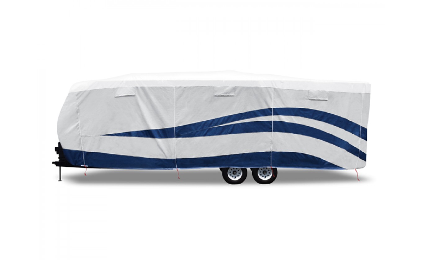 ADCO 94838 Designer Series UV Hydro Travel Trailer RV Cover - Fits Up to 15 Foot Trailers