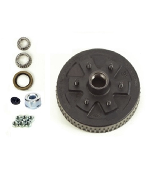 Dexter 84656UC3-EZ Complete Hub and Drum Assembly - 6 on 5-1/2 - L68149 Inner / L44649 Outer Bearings
