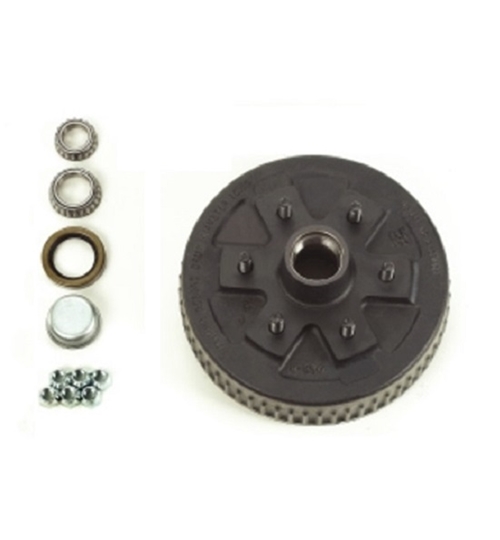 Dexter 84656UC3 Complete Hub and Drum Assembly - 6 on 5-1/2 - L68149 Inner / L44649 Outer Bearings