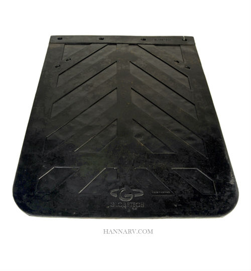 Globetech 2430MF Rubber Mud Flap - 1/4 Inch Thick x 24 Inches Wide x 30 Inches Long