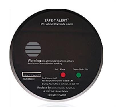 MTI Industry | SA339BL | RV Round Sealed Battery Carbon Monoxide Alarm