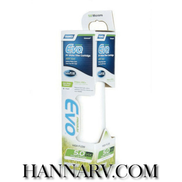 Camco EVO Premium RV Water Filter Cartridge - 40621