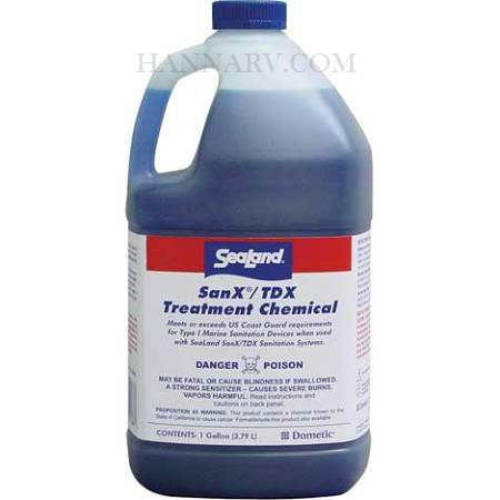 Dometic 373348666 SeaLand SanX/TDX Marine Toilet Treatment Chemical - 1 Gallon
