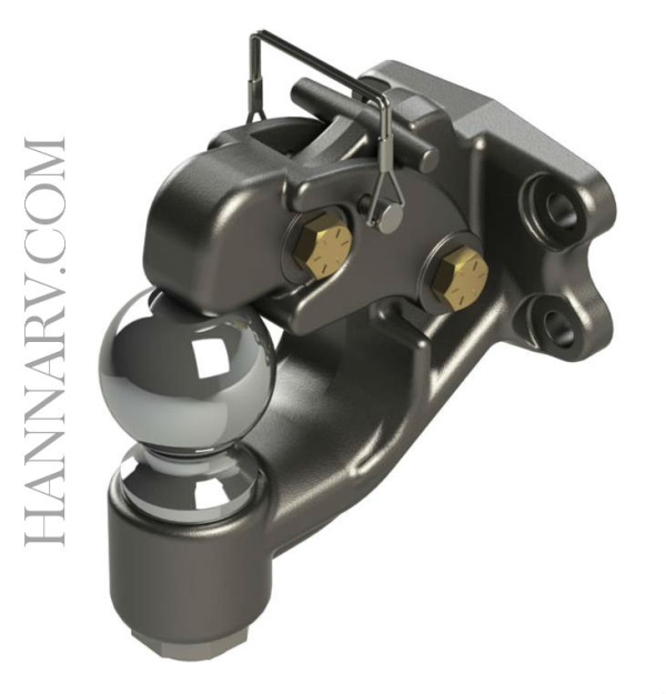 Wallace DPH2516 Combination Pintle Hitch with 25/16 Inch