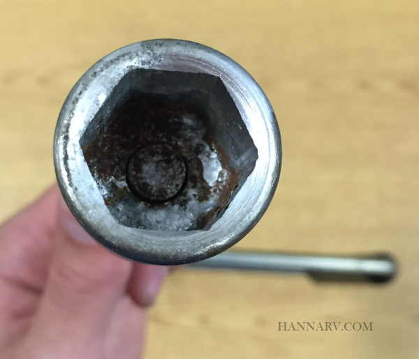 Crank Handle 2600155 Hex Head Crank Handle for RV Trailer Camper Stabilizer Jack Hanna Trailer