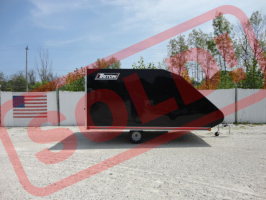 atv trailers triton trailer enclosed snowmobile hybrid aluminum