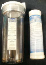 10-inch Water Filter And Canister By The Water Pur Company