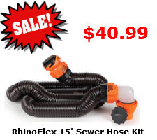 Camco RhinoFlex 15-foot RV Sewer Hose Kit