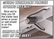 TILT ASSIST SPRING FOR WISHBONE SNOWMOBILE TRAILER TONGUES KARAVAN LOADMASTER NEWMAN SLEDBED FLOE MISSION R&R RANCE