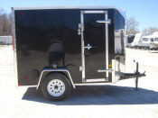 MTI 5x8 Enclosed "Outlaw" Motorcycle Trailer