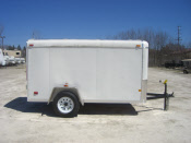MTI 5x10 Enclosed Trailer Double Rear Doors
