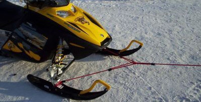 Snowmobile trailer parts and accessories