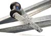 ADJUSTABLE TONGUE KEEL ROLLER BRACKETS