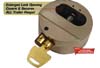 INTERNAL SHACKLE DOOR LOCK