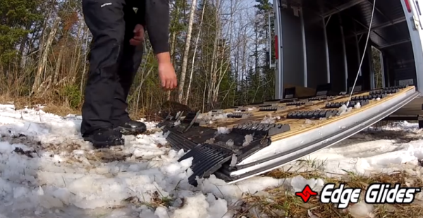 Caliber Snowmobile Trailer Glides