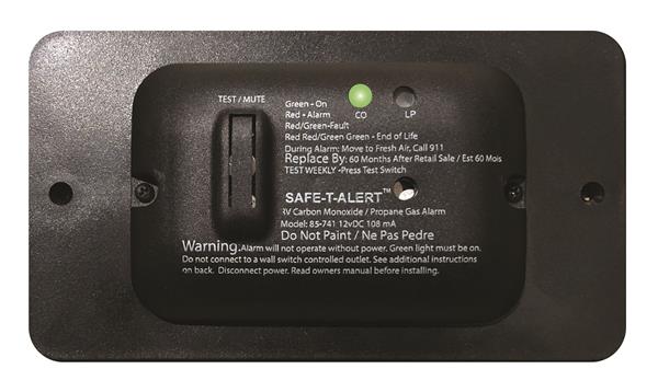 Safe-T-Alert | 85-741 | RV Carbon Monoxide & Propane Gas Alarm