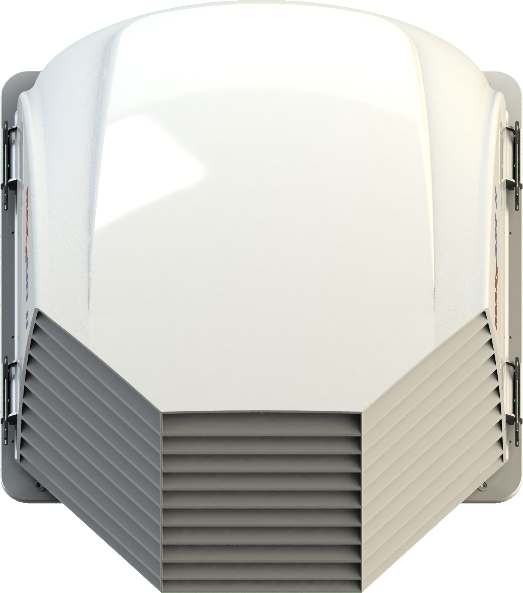 Maxx Air II Vent Corp 00933081 New Style RV Roof Vent Cover - Translucent White