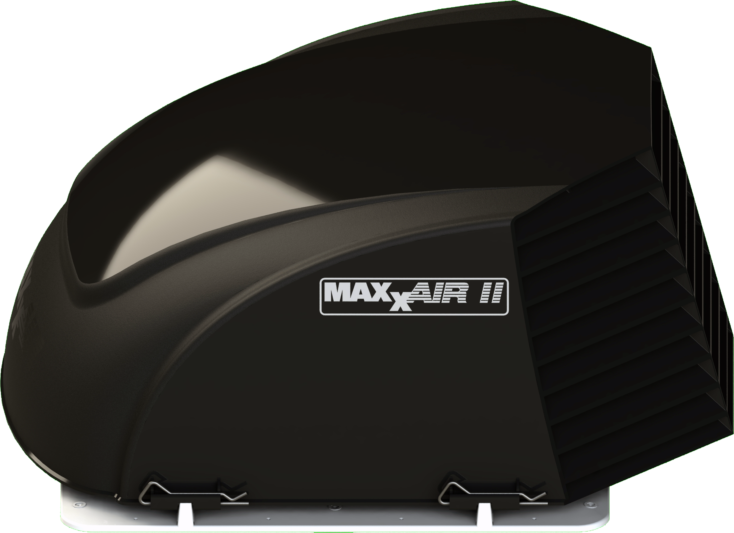 Maxx Air II Vent Corp 00933082 New Style RV Roof Vent Cover with EZ Clip- Black