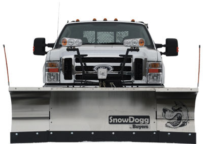 Snowdogg XP810 Expandable Wing Stainless Steel Snowplow
