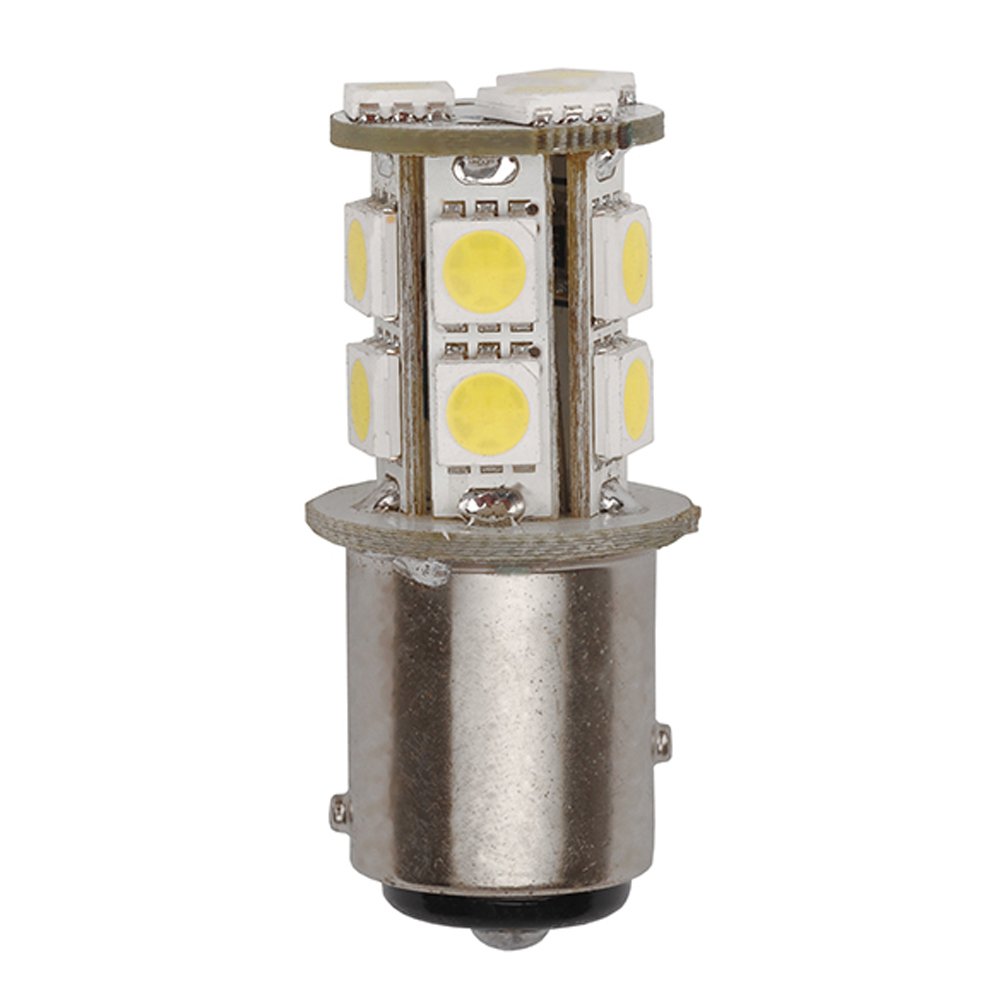 Star Lights Inc. 1157-170 Pack Of 2 Dual Contact Bulbs - 3.2 Watts - 9-15 Volts - BAY15D Base