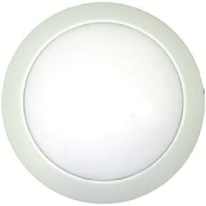 AP Products 016-SON-103 White Surface Mount Round LED Light Fixture