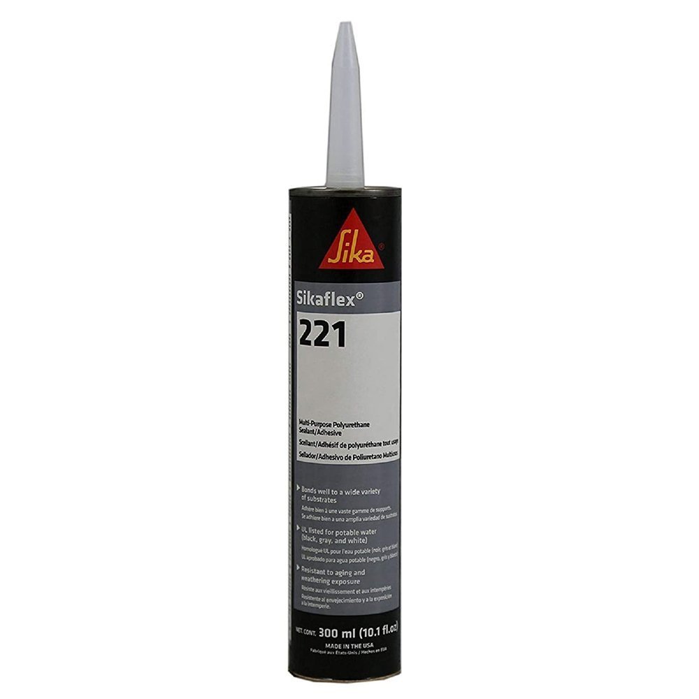 AP Products  Sikaflex 221 Aluminum Gray Sealant