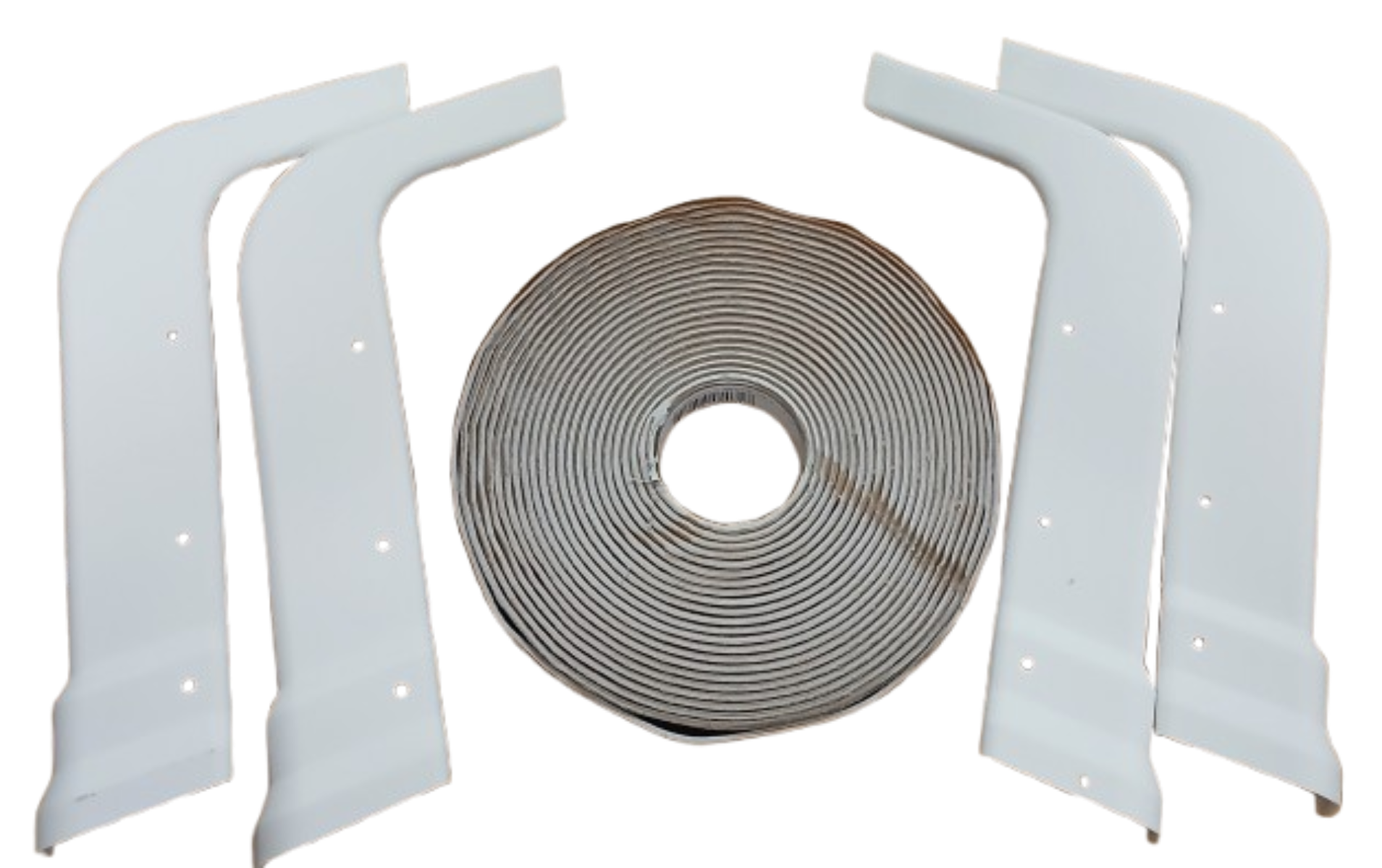 Replacement Roof Corner Caps For Pop Up Campers - Set of 4 With Butyl Sealant