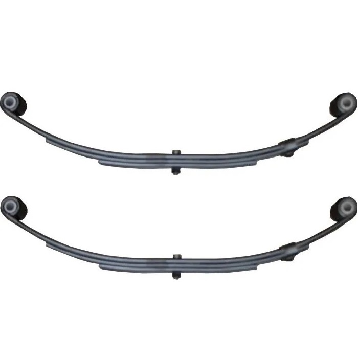 1020 Double Eye 3 Leaf Spring for 2000 lb Trailer Axles - 20-3/8 Inches Long - 2 Pack