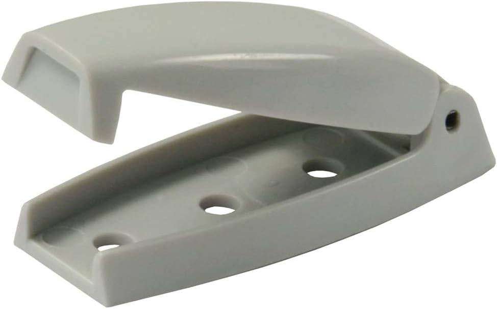 JR Products 10244 Baggage Door Catch - Gray - 2 Pack