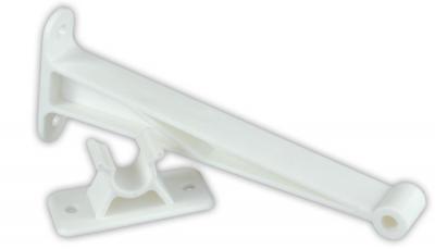 JR Products 10374 5-1/2 Inch C-Clip Door Holder - Polar White