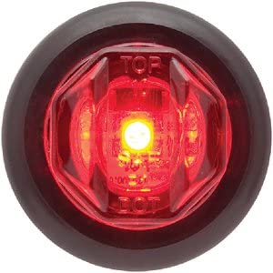 Fultyme RV 1164 Mini Sealed Marker Clearance Red Light- 3/4 inch