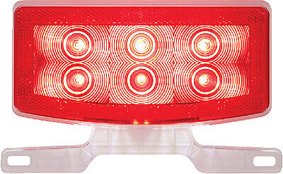 FulTyme RV 1193 LED RV Combination Tail Light with License Braket and Illuminator-Driver Side