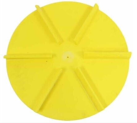 Buyers 1308905 Salt Spreader Straight 20 Inch Yellow Spinner Disc