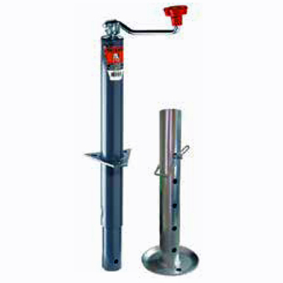 Bulldog 155022DL A-Frame Jack with 8 Inch Dropleg - 2000 Pound Capacity / 15 Inch Lift Top Wind