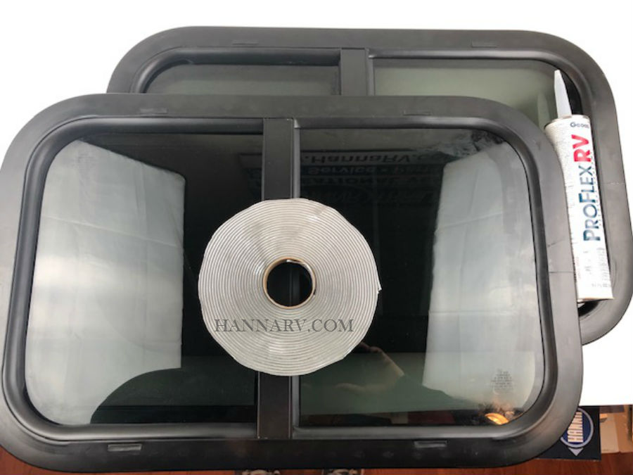 RV / trailer windows & frames Hanna Trailer Supply