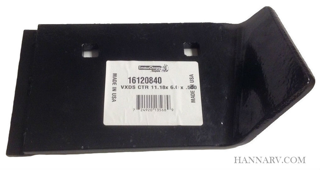 SnowDogg/Buyers Products 16120840 Steel DS Center Cutting Edge - Replacement For VX-Series Snow Plows