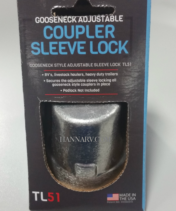 Blaylock Industries - EZTL51 - Gooseneck Coupler Lock - Fits Gooseneck Set Screw Lock Bracket