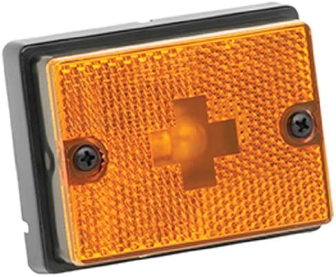 Wesbar 203111 Amber Deluxe Sidemarker Clearance Light