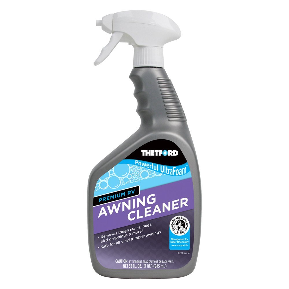 Thetford Premium RV Rubber Roof Cleaner & Conditioner - 64oz Bottle For RV Roof Maintenance
