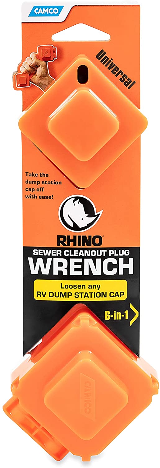 Camco 39755 Rhinoflex Sewer RV Cleanout Plug Wrench