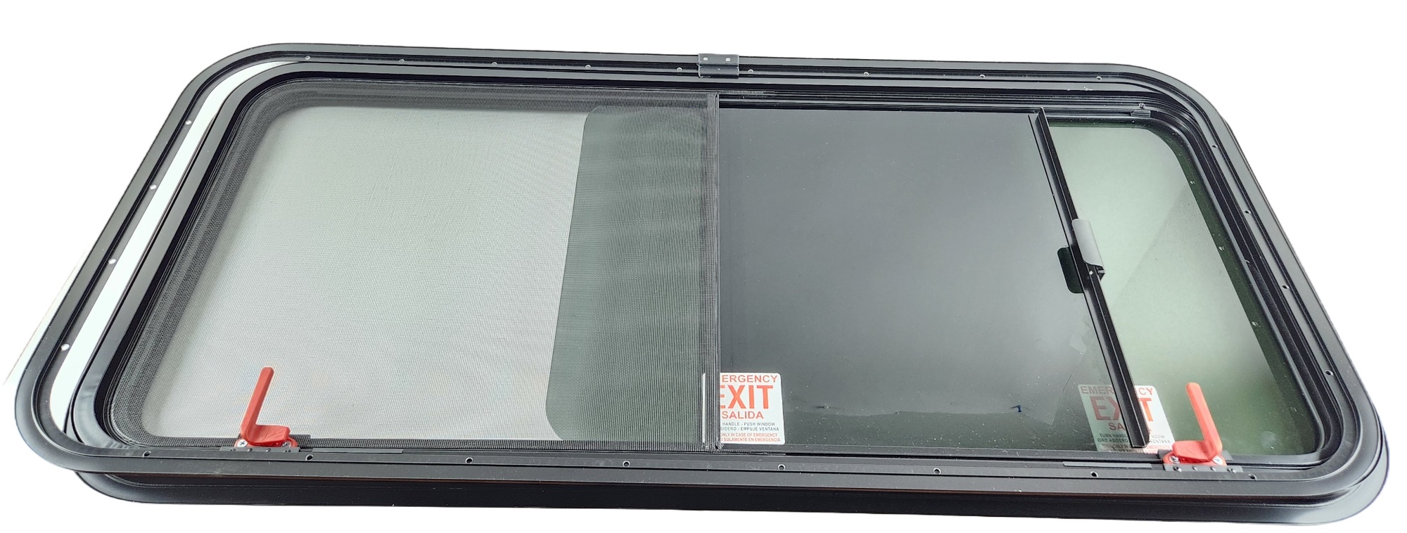 Cleer Vision | 48 Inch Wide x 22 Inch Tall | Horizontal Slider Trailer ...