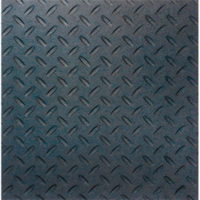 Surehoof 4872CPM Checker Plate Rubber Stall Mat 48" x 72