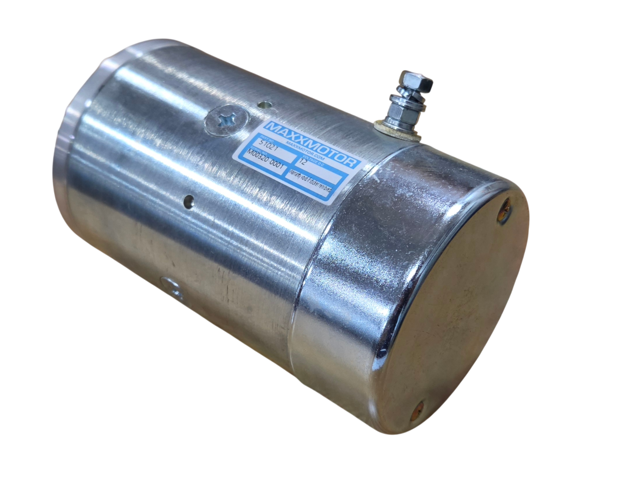 MaxxMotor 51021 12V  and 9 Spline Snow Plow Pump Motor