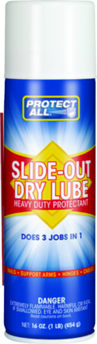 Protect All RV Slide-Out Dry Lubricant and Protectant 16oz Can